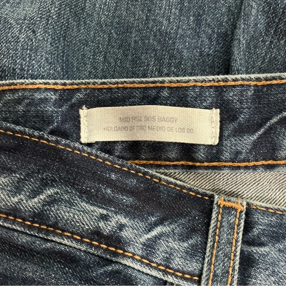 Universal Thread Women’s Blue Mid-Rise 90’s Baggy Jeans Size 8S - Picture 6 of 9